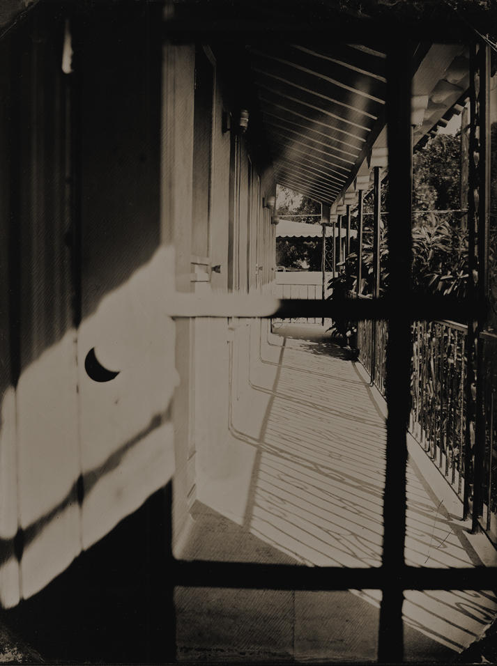 Porch, Los Angeles, Tintype