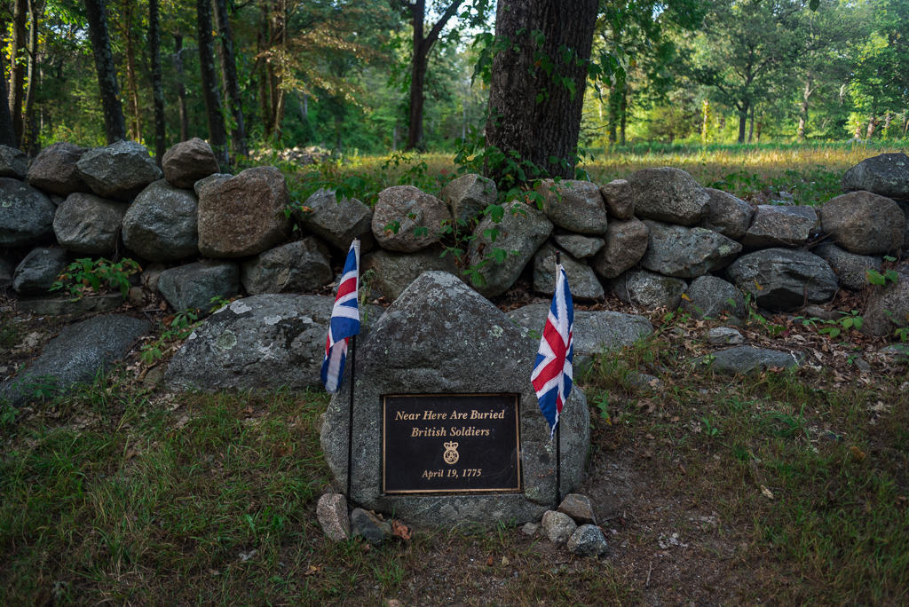 British Soldier Grave Site, Concord, Massachusetts