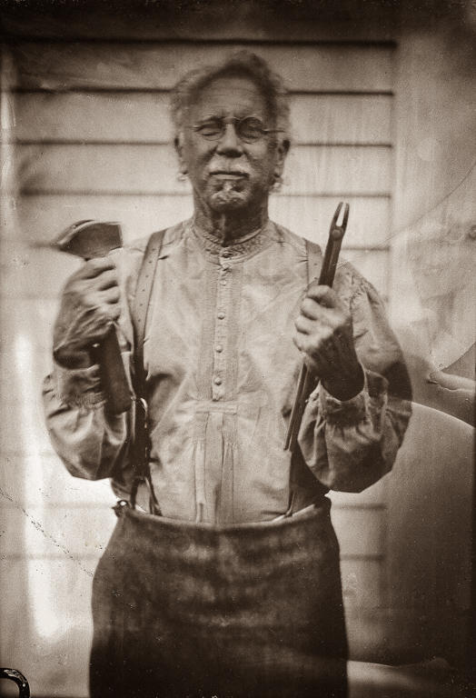 Blacksmith tintype