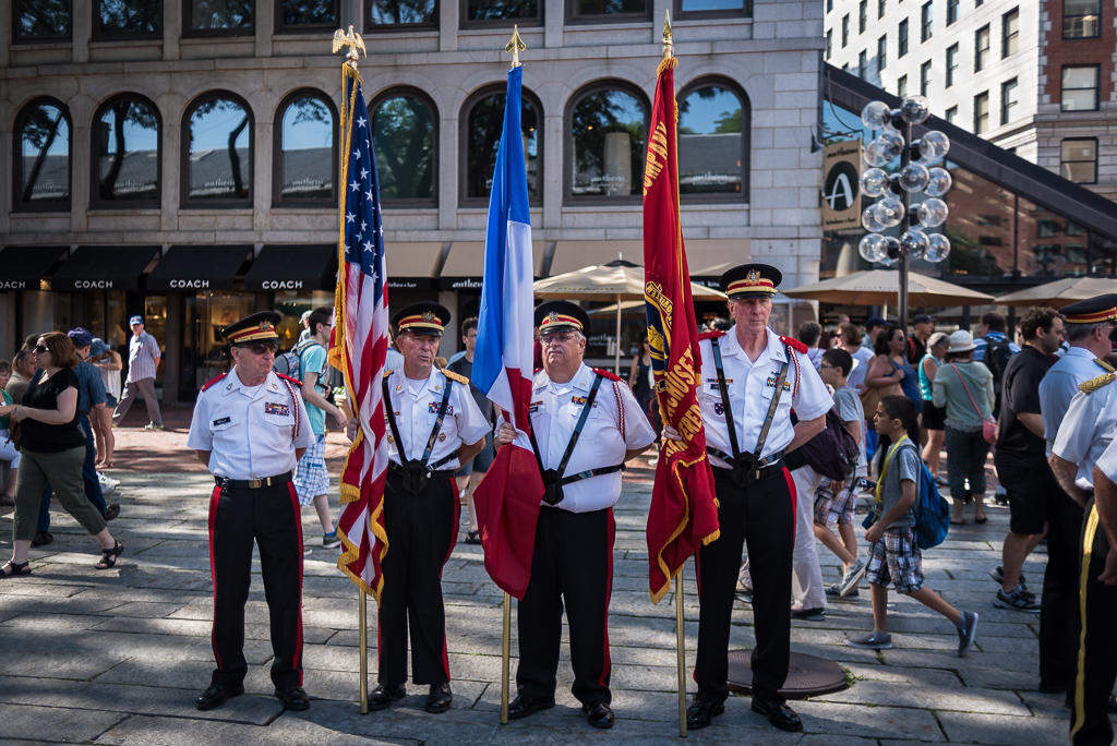 Veteran Color Guard, Boston, Massachusetts