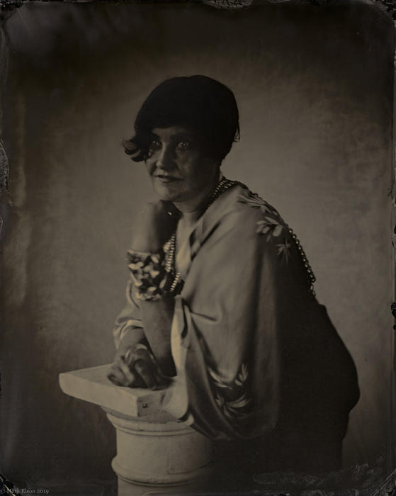 "Tara," 
Giclee Print from an original tintype on archival photo rag paper

