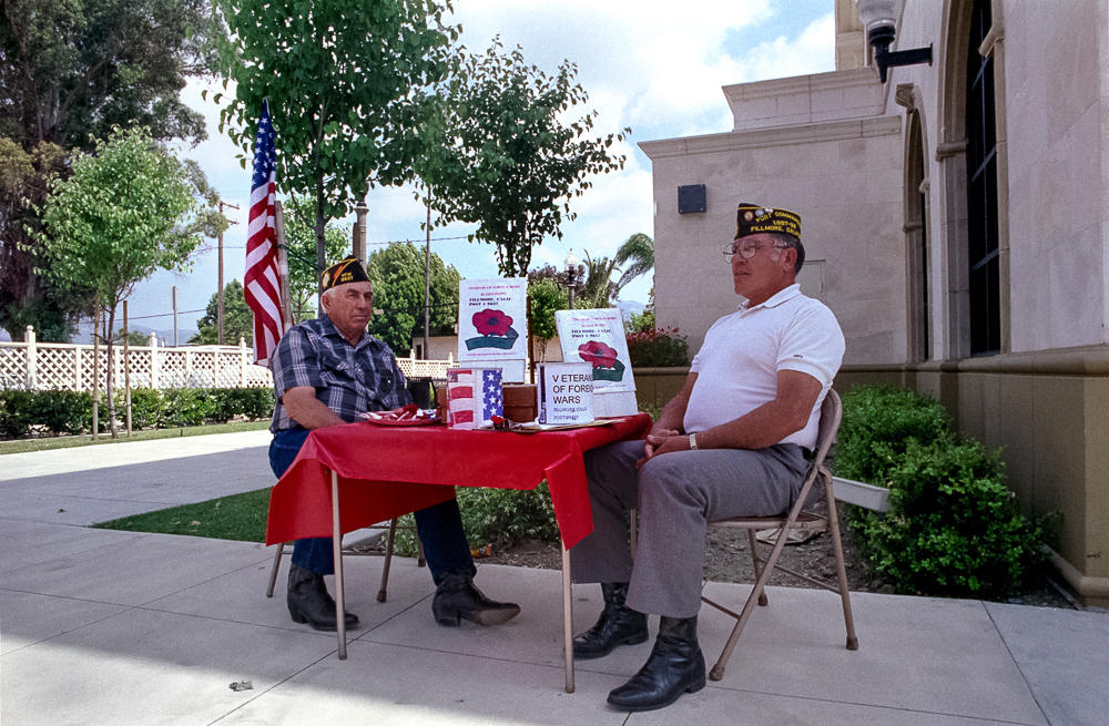 World War II and Vietnam Veterens, Fillmore, California